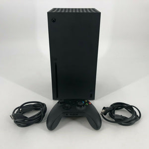 Microsoft Xbox Series X Black 1TB w/ Controller + Cables