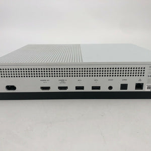 Microsoft Xbox One S White 500GB - Good Condition w/ HDMI/Power Cables + Box