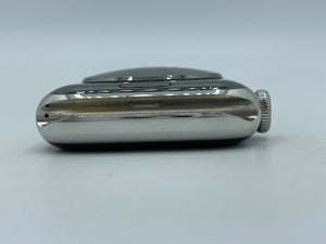 Apple Watch Series 6 Cellular Silver Stainless Steel 44mm w/ Black Sport