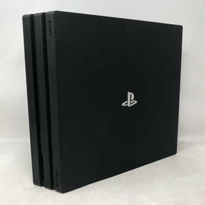 Sony Playstation 4 Pro Black 1TB - Excellent Condition w/ Controller + Cables