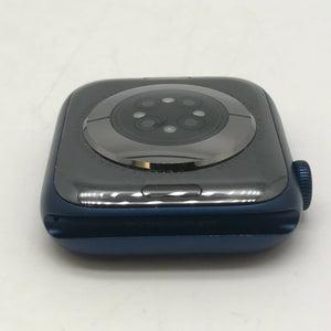Apple Watch Series 6 Aluminum Cellular Blue Sport 44mm w/ Black/Pink Loop