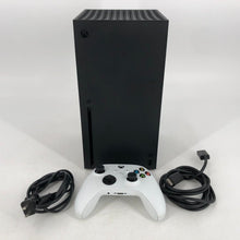 Load image into Gallery viewer, Microsoft Xbox Series X Black 1TB w/ White Controller + Cables