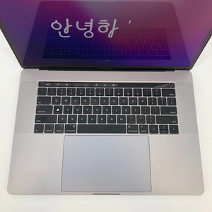 MacBook Pro 15" Touch Bar Space Gray 2019 2.3GHz i9 32GB 512GB SSD Radeon Pro 560X 4GB