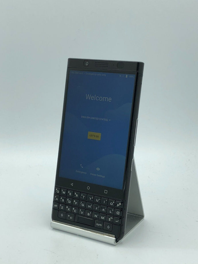BlackBerry Keyone 64GB Black Optiem Locked - Excellent Condition