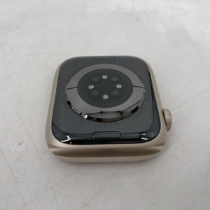 Apple Watch Series 7 (GPS) Starlight Nike Sport 45mm w/ Silver Nike Sport