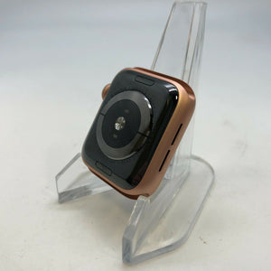 Apple Watch Series 5 Cellular Rose Gold Sport 40mm w/ White Sport Band