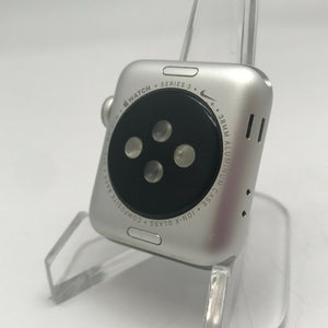 Apple Watch Series 3 GPS Nike Silver Sport 38mm w/ Cool Grey Nike Band