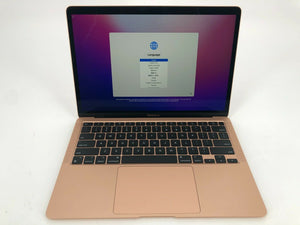 MacBook Air 13" Gold 2020 MGN63LL/A 3.2GHz M1 8-Core GPU 8GB 256GB