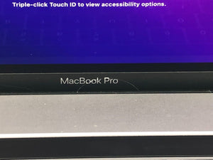 MacBook Pro 15 Touch Bar Space Gray 2018 2.6GHz i7 32GB 1TB SSD - Good Condition