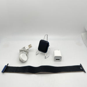 Apple Watch Series 6 Cellular Blue Aluminum 44mm w/ Other Color Sport Loop