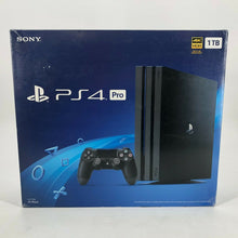 Load image into Gallery viewer, Sony Playstation 4 Pro Black 1TB w/ Controller + Cables + Box