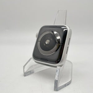 Apple Watch Series 4 Cellular Silver Aluminum 44mm w/ Olive Sport Loop