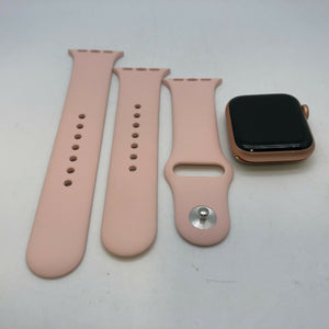Apple Watch SE Cellular Gold Sport 40mm w/ Pink Sand Sport