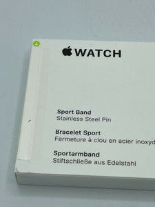 Apple Watch Series 6 (GPS) Silver Sport 44mm w/ White Sport