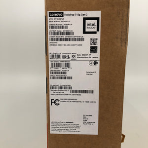 Lenovo ThinkPad T15g Gen 2 15" UHD 3.2GHz 6-Core Xeon W-11855M 32GB 1TB RTX 3080