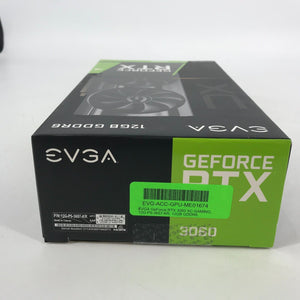 EVGA GEFORCE RTX 3060 XC 12GB FHR GDDR6 (12G-P5-3657-KR) Graphics Card