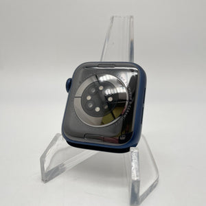Apple Watch Series 6 Cellular Blue Aluminum 40mm w/ Blue Solo Loop Good