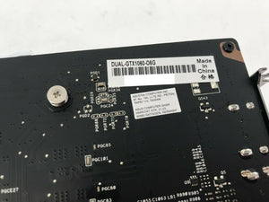 Asus GeForce GTX 1060 Dual OC 6GB FHR GDDR5 192 Bit Graphics Card