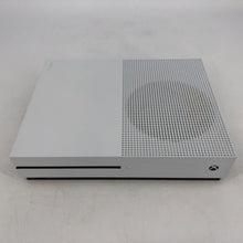 Load image into Gallery viewer, Microsoft Xbox One S White 1TB - Good Condition w/ Controller + Cables + Game
