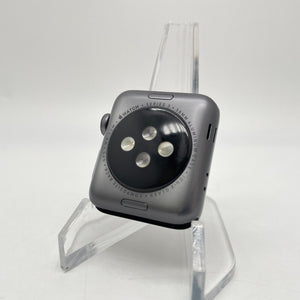 Apple Watch Series 3 (GPS) Space Gray Aluminum 38mm w/ Black Sport Band Fair