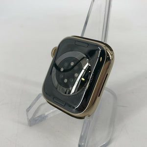 Apple Watch Series 7 Cellular Gold S. Steel 45mm w/ No Band