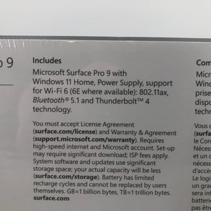 Microsoft Surface Pro 9 13" Green 2022 1.9GHz i7-1265U 16GB 256GB - NEW & SEALED