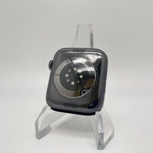 Apple Watch Series 6 Cellular Space Gray Aluminum 44mm w/ Blue Sport Loop Good