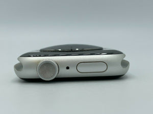 Apple Watch Series 6 (GPS) Silver Sport 44mm w/ Green Braided Solo Loop