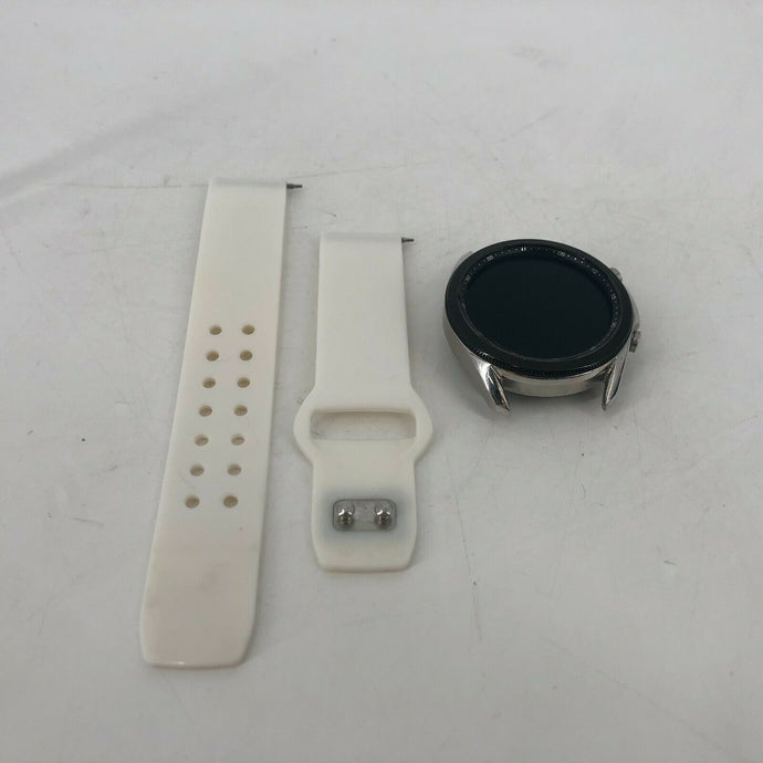Galaxy Watch 3 (GPS) Silver 45mm w/ White Sport