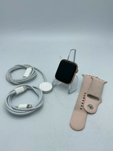 Apple Watch SE Cellular Gold Sport 44mm w/ Pink Sand Sport