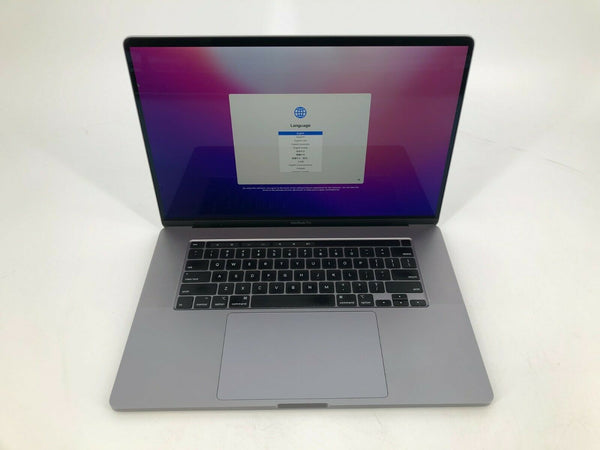 MacBook Pro 16-inch Space Gray 2019 2.4GHz i9 32GB 4TB AMD Radeon Pro 5500M 8gb