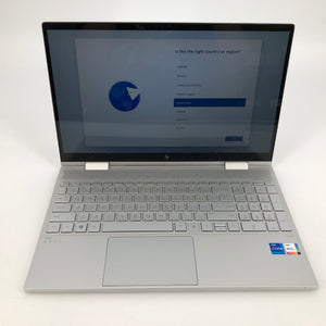 HP Envy x360 15.6" Silver 2021 FHD TOUCH 2.8GHz i7-1165G7 12GB 512GB - Excellent