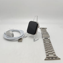 Load image into Gallery viewer, Apple Watch Series 7 Cellular Silver S. Steel 45mm w/ Silver Metal Link Good