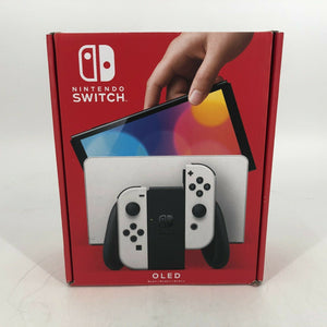 Nintendo Switch OLED 64GB White w/ Full Kit! + Games