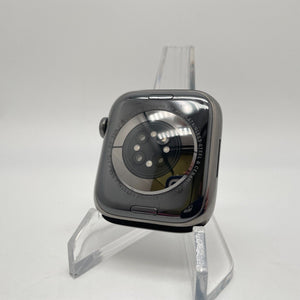 Apple Watch Series 7 Cellular Graphite S. Steel 45mm w/ Black Milanese Very Good