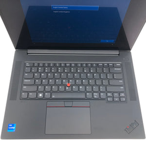 Lenovo ThinkPad P1 Gen 5 15" WQUXGA TOUCH 2.3GHz i7-12700H 32GB 1TB - RTX A1000