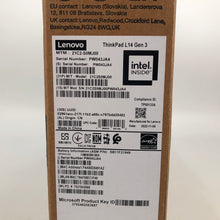 Load image into Gallery viewer, Lenovo ThinkPad L14 Gen 3 14&quot; Black 2021 1.0GHz i5-1235U 8GB 256GB - Open Box