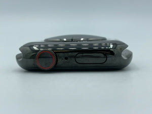 Apple Watch Series 5 Cellular Graphite Stainless Steel 44mm w/ Black Sport