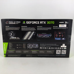 ASUS ROG STRIX NVIDIA GeForce RTX 3070 OC Gaming 8GB LHR GDDR6 - NEW & SEALED