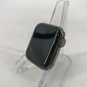 Apple Watch Series 6 Cellular Graphite Stainless Steel 40mm w/ Black Sport