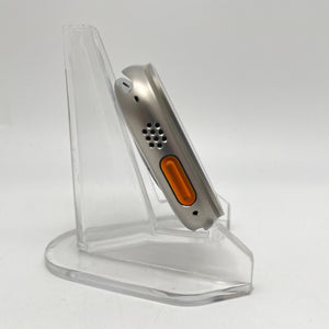 Apple Watch Ultra Cellular Titanium 49mm w/ (S) Orange Alpine Loop Very Good