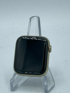 Apple Watch Series 6 Cellular Gold Stainless Steel 44mm w/ Black Band