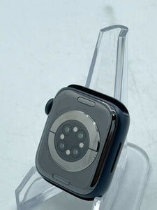 Apple Watch Series 7 (GPS) Midnight Sport 41mm w/ Silver Milanese Loop