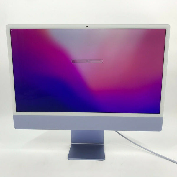 iMac 24 Purple 2021 3.2GHz M1 8-Core GPU 8GB 512GB Excellent Condition w/ Bundle