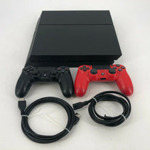 Load image into Gallery viewer, Sony Playstation 4 Black 500GB w/ Controllers + HDMI/Power Cables