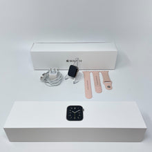 Load image into Gallery viewer, Apple Watch Edition Series 6 Cellular Silver Titanium 40mm Pink Sport Very Good