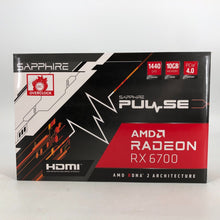 Load image into Gallery viewer, SAPPHIRE AMD Radeon RX 6700 PULSE OC 10GB GDDR6 - NEW &amp; SEALED!