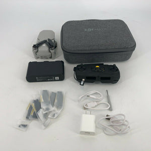 DJI Mavic Mini Ultra Light Quadcopter Drone Grey w/ Remote + Extras + Case