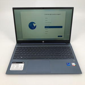 HP Pavilion 15.6" Blue 2020 FHD TOUCH 2.9GHz i7-1195G7 16GB 512GB SSD Excellent