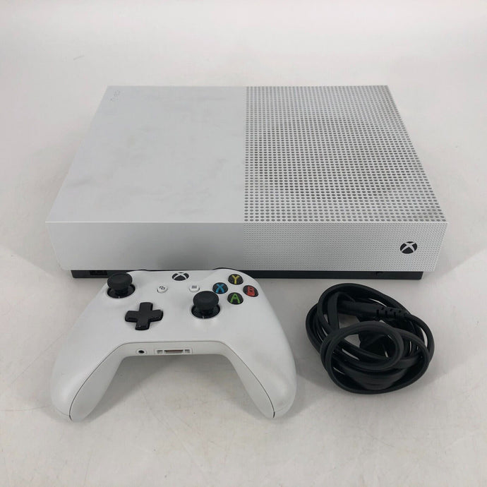 Xbox One S All Digital Edition White 1TB w/ Controller + Power Cable
